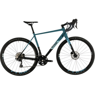 Bicicleta de Gravel CUBE NUROAD RACE Shimano GRX 30/46 Negro/Azul 2020 0